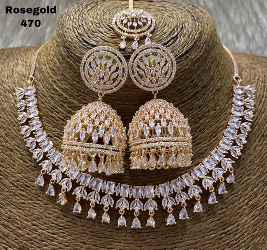 Pink Necklace collection designed by Divyam